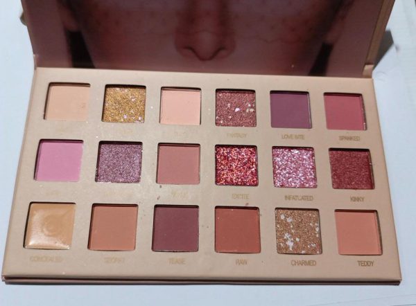 18 Shade Pearlescent Shimmer – Matte Waterproof Nude Eyeshadow Palette