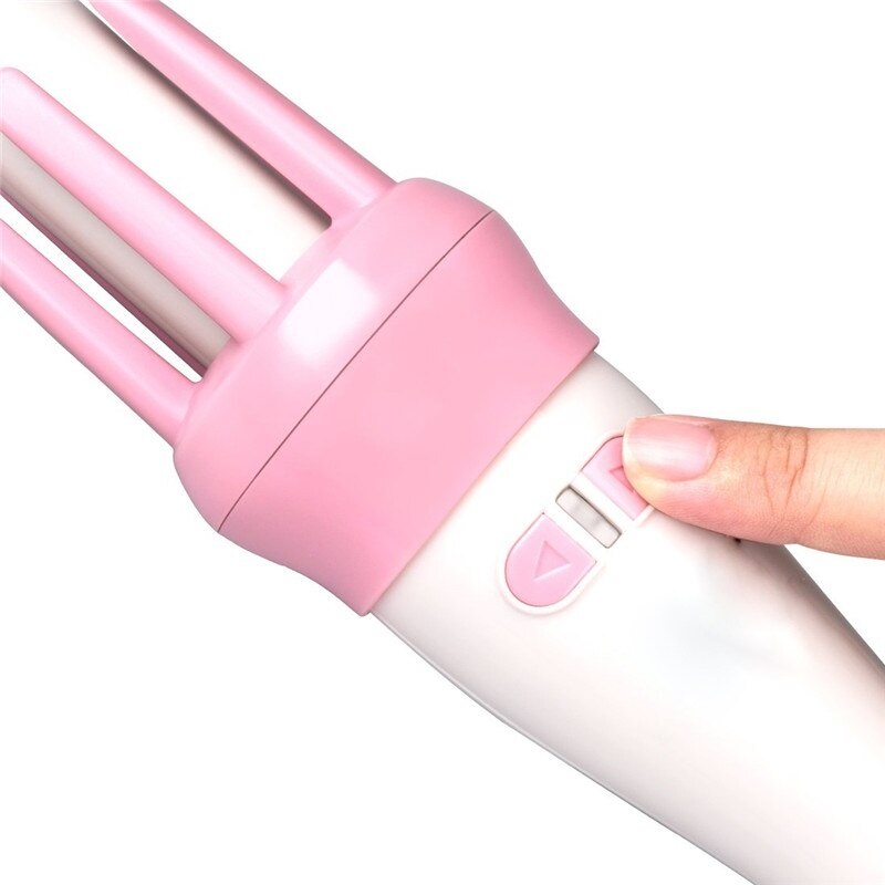 Automatic Hair Curler Rotating Rolling Iron Fast Styling Wand Ceramic Heating Tube with Plant Protein Coating