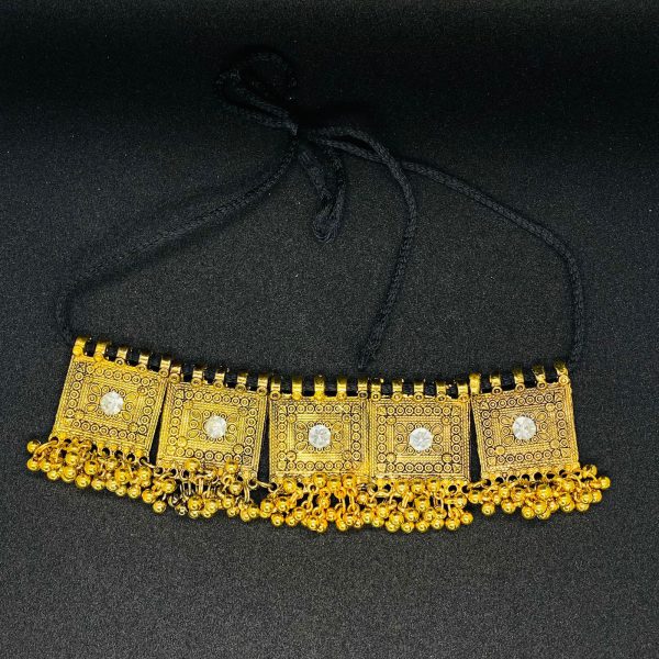 Afghani Antique Choker Necklace With Earrings For Women /necklace Set