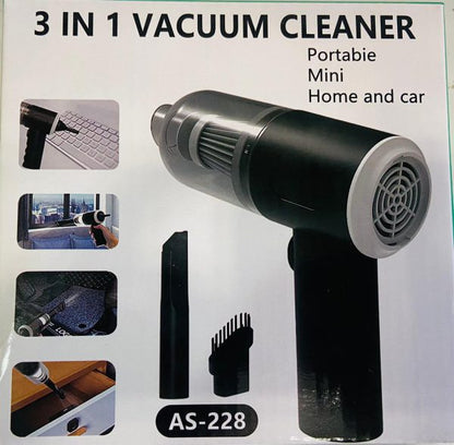 3 In 1 Portable Vacuum Cleaner, Vacuum For Car – Vacuum For Home – Duster