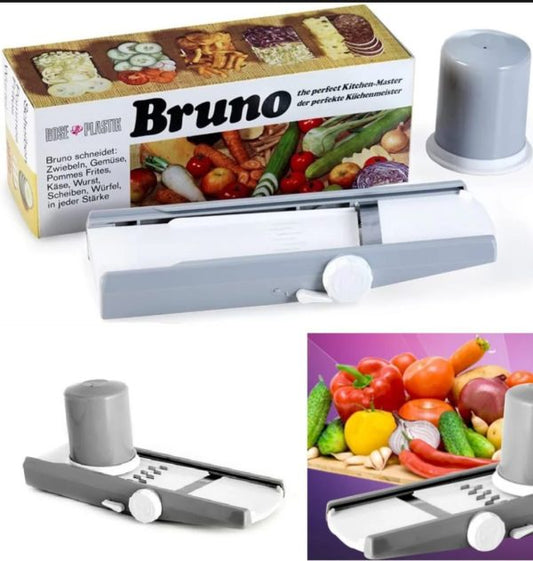 Bruno Kitchen Vegetable Cutter And Slicer \ Fast And Professional Vegetable Cutter