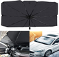 Foldable Car Windshield Umbrella Sun Shade, Protect From Uv Reflecting Rays | Suitable For Windshields Of Various Car Models