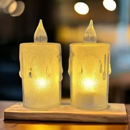 Led Mini Candles Light For Indoor Decoration (1pc)