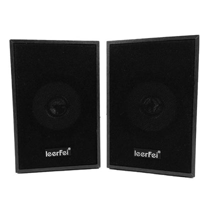 Leerfei Mini Digital Speaker | Leerfei E-1077 Speaker | Best Quality Speaker | Best Portable Speaker ( Black )