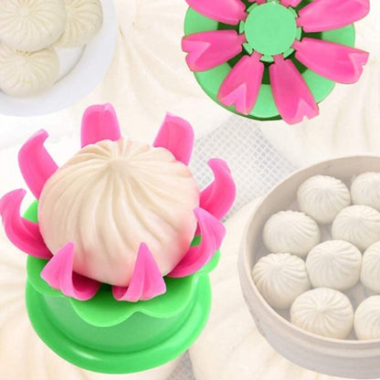 Momo Maker | Momos Dumpling Molds, Bun Making Mould Diy Pastry Pie Steamed Stuffed Bun Tool, Bao Bun Moulds, Meat Bun Press Making -for Chinese Baozi, Steamed Bun Kitchen Accessories(1pcs)