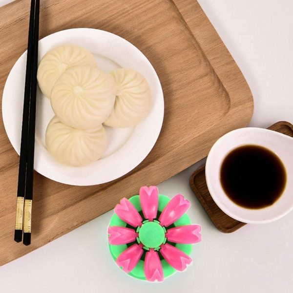 Momo Maker | Momos Dumpling Molds, Bun Making Mould Diy Pastry Pie Steamed Stuffed Bun Tool, Bao Bun Moulds, Meat Bun Press Making -for Chinese Baozi, Steamed Bun Kitchen Accessories(1pcs)