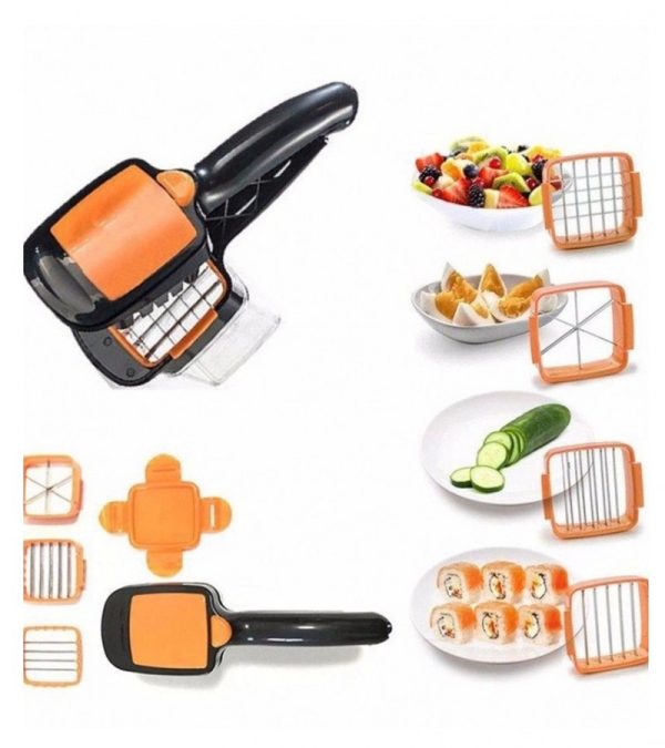 Nicer Dicer Quick Fruit Vegetable Cutter 5 In 1 Slicer Speedy Chopper