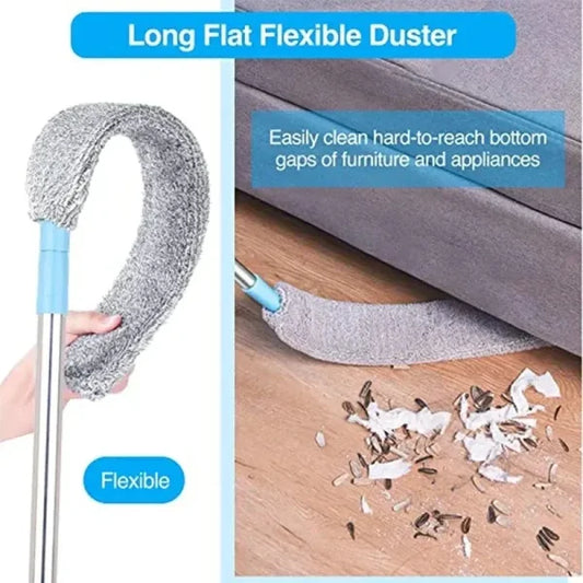 Long Handle Mop Telescopic Duster Brush Gap Dust Cleaner Bedside Sofa Brush For Cleaning