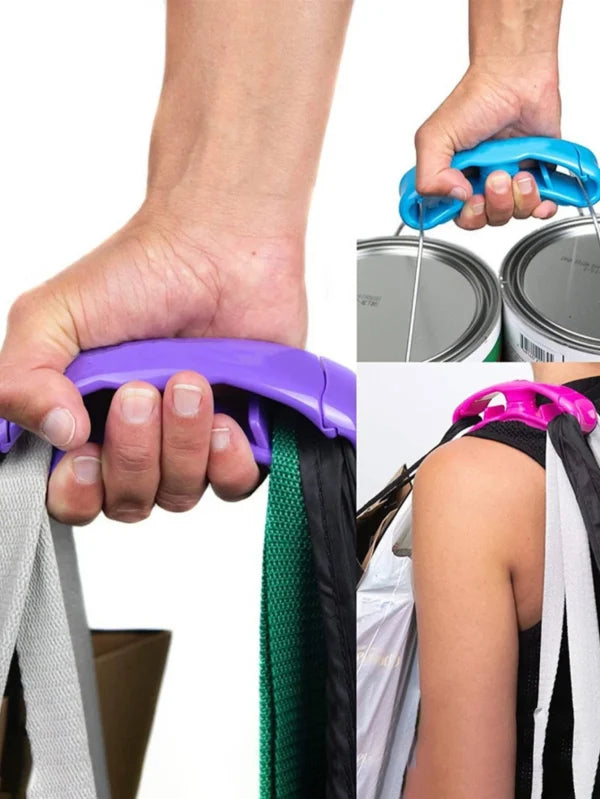 One-piece Soft Handle Plastic Bag Holder To Save Effort And Avoid Hand Fatigue