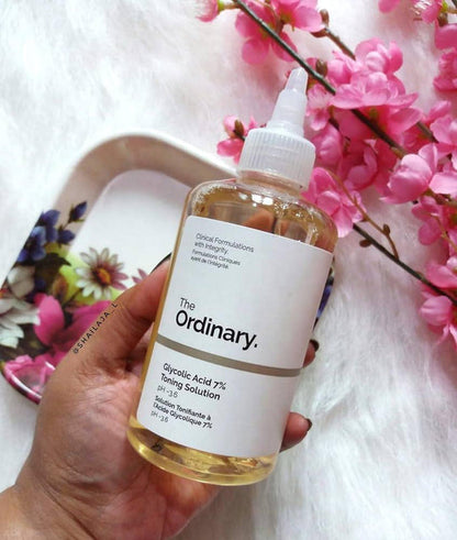 Pack Of 2 The Ordinary Glycolic Acid (240ml) + Miss Rose Natural Makeup Fixer With Vitamin-e