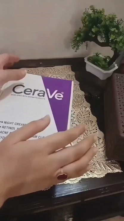 Cerave 4 In 1 Skincare Kit Night Cream, Sunblock, Cleanser & Serum For Radiant Skin