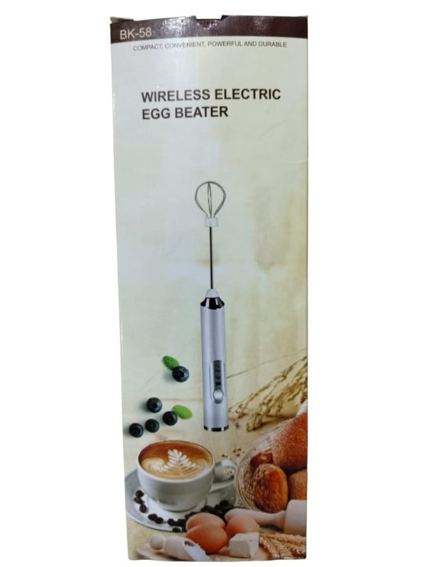 Rechargeable Electric Coffee Mixer Egg Beater Quick Frothing Action