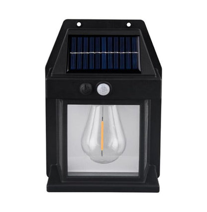 Solar Rechargeable Interaction Wall Lamp Bk-888 | Best Quality Wall Lamp | Waterproof Intelligent Induction Wall Lamp For Courtyard Garden Night Light