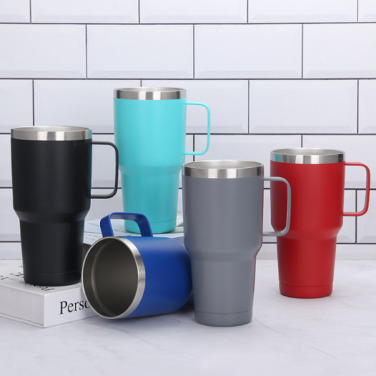 Stainless Steel Tumbler Water Bottle Travel Tumbler Vacuum Insulated Mug (1200ml) (random Color)