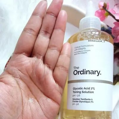 The Ordinary Glycolic Acid 7% Toning Solution Light Weight Liquid Provides Sun Protection 240ml